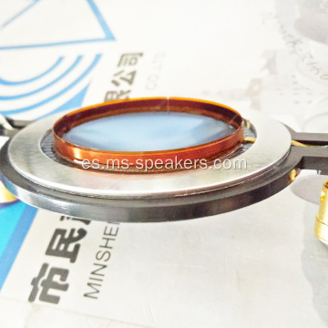 Diafragma de titanio 44.4 mm para la unidad del controlador de compresión